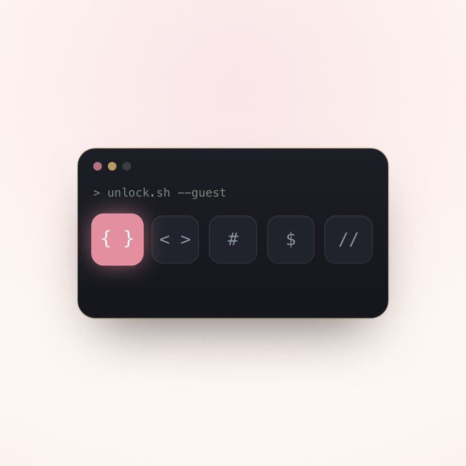 Code to Unlock wedding invitation mini-game