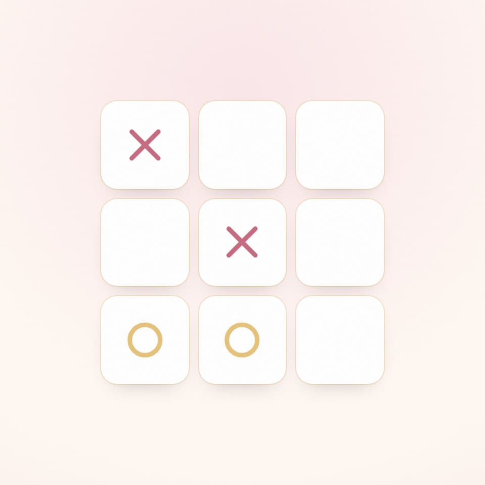 Tic Tac Toe wedding invitation mini-game